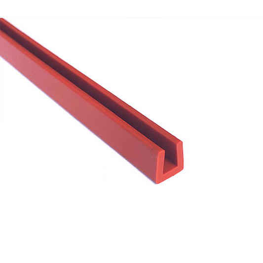 High temperature resistance-Good elasticity-silicone-U shape-seal-strip