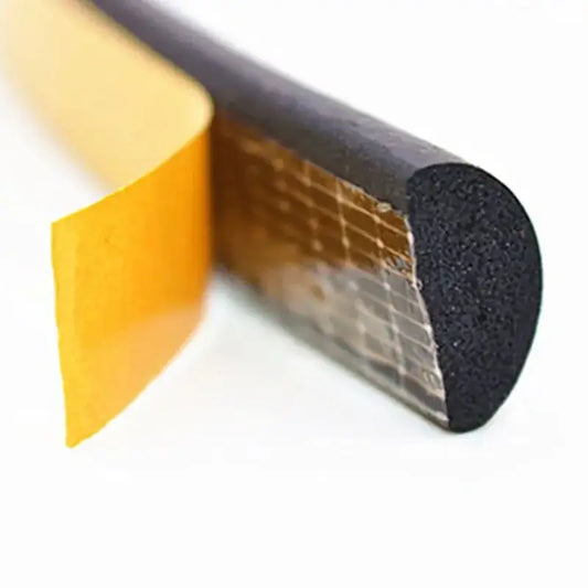 Lightweight material-Good sound insulation-Foam-D shape-seal-strip pod